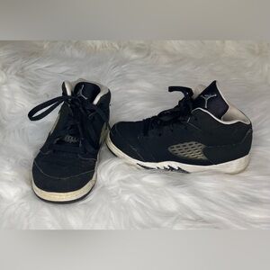 Kids Air Jordan 5 Oreo Black and White Sneakers